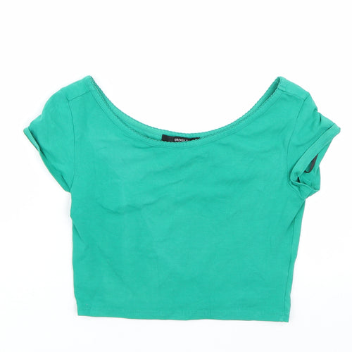 FOREVER 21 Womens Green   Basic T-Shirt Size M
