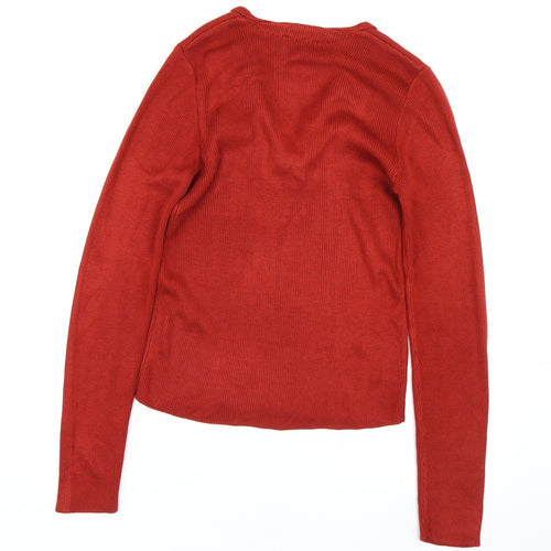POP Womens Red   Pullover Jumper Size S