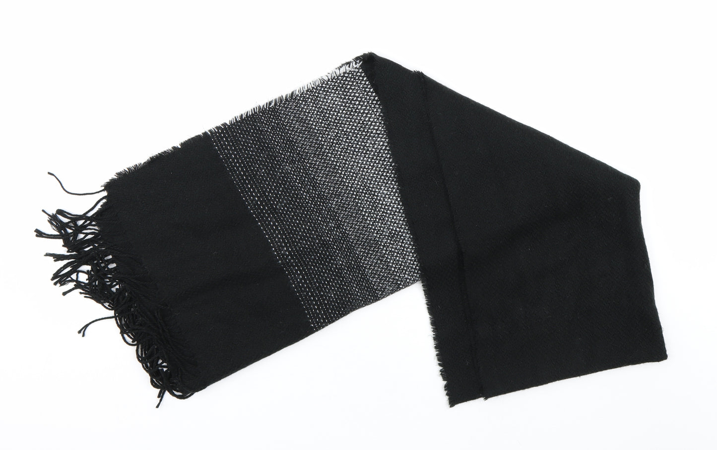 Cedar Wood State Unisex Black    Scarf