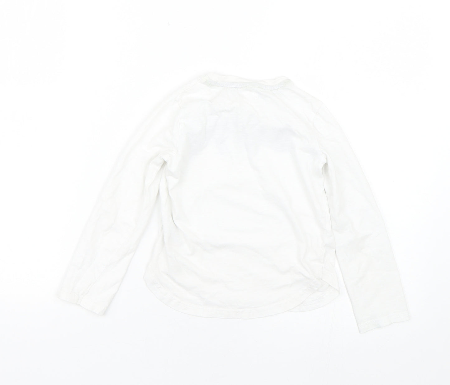 NEXT Boys White   Basic T-Shirt Size 5 Years