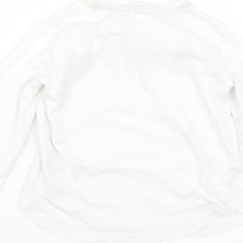 NEXT Boys White   Basic T-Shirt Size 5 Years