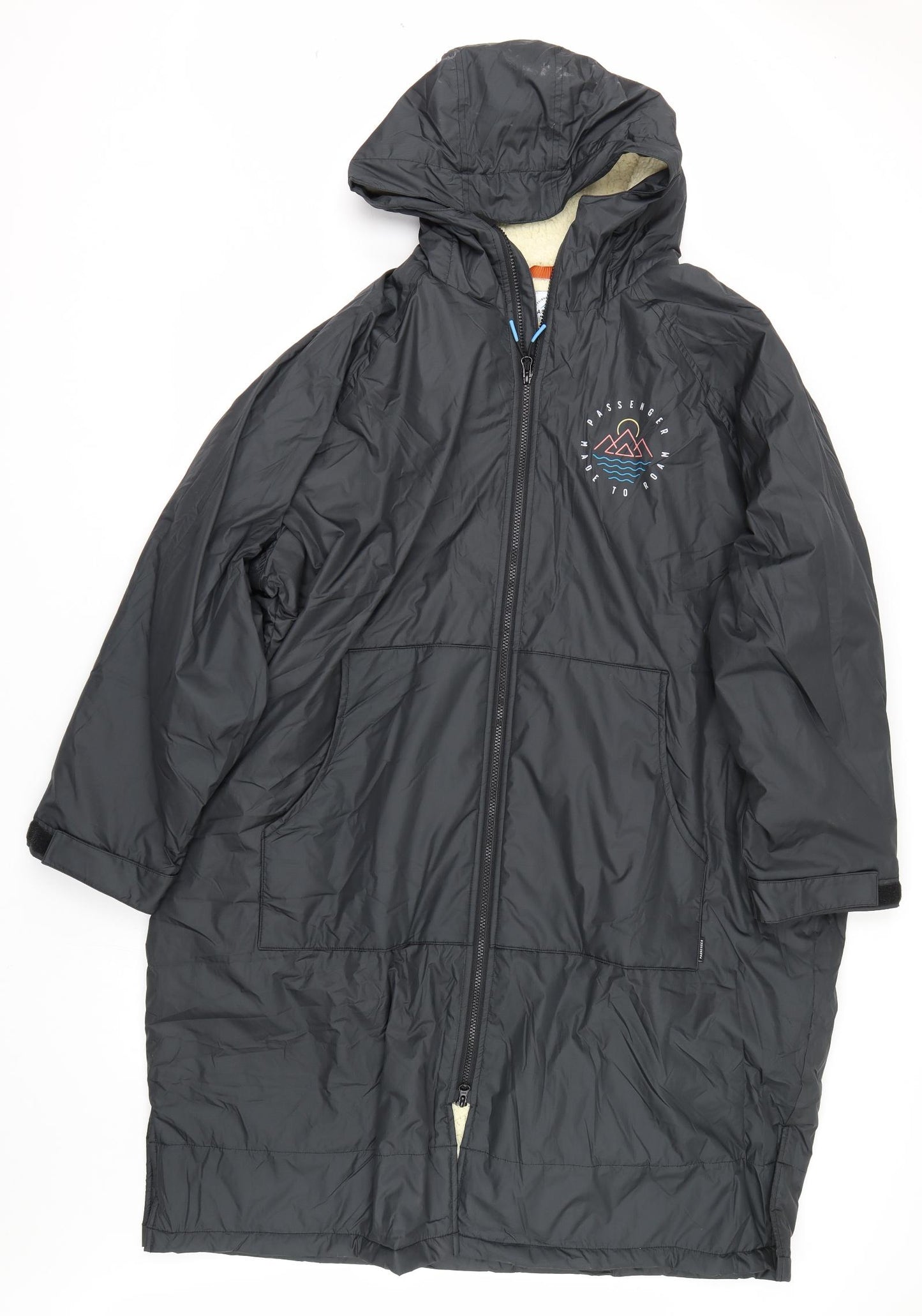 Passenger Mens Black   Rain Coat Coat Size S