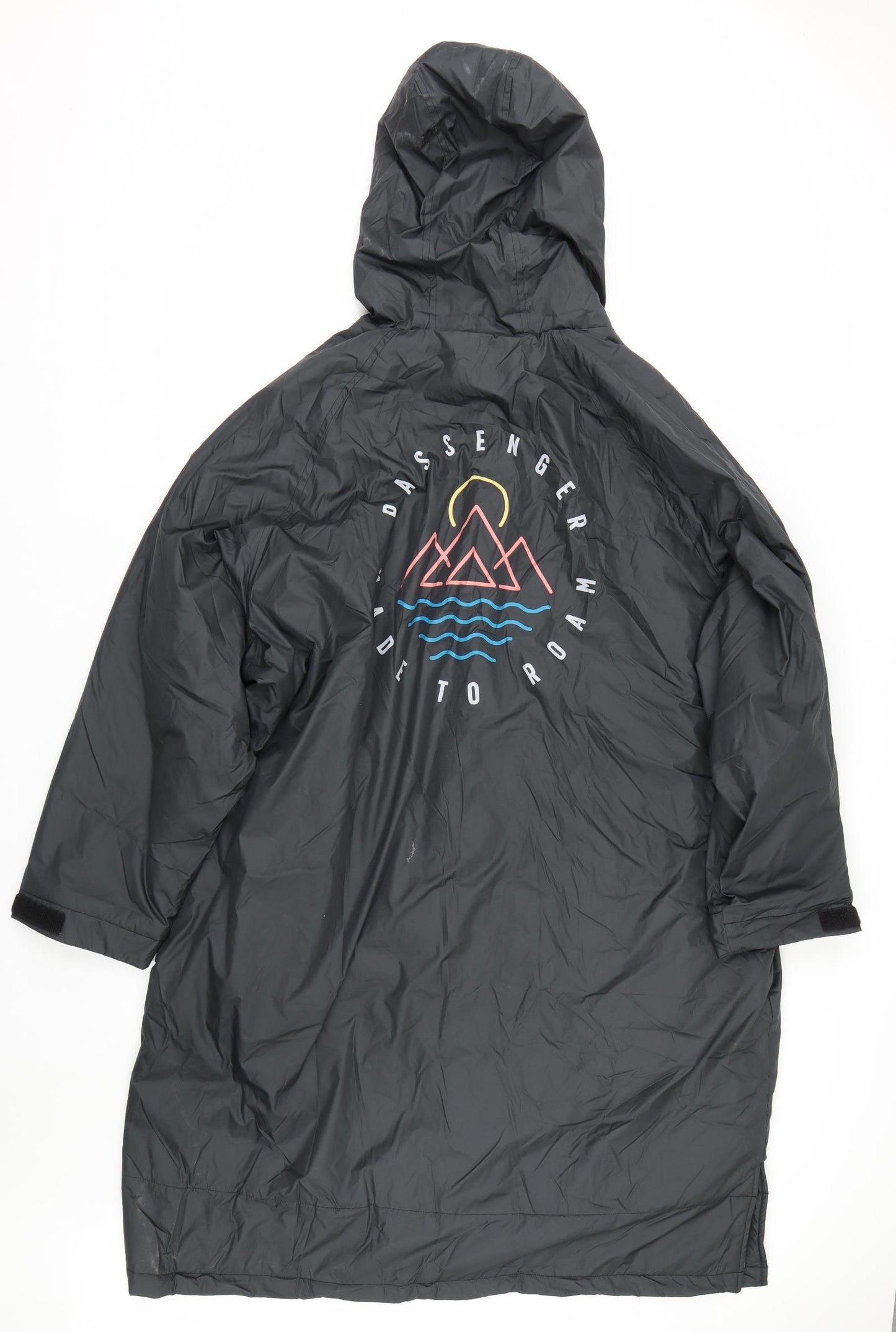 Passenger Mens Black   Rain Coat Coat Size S