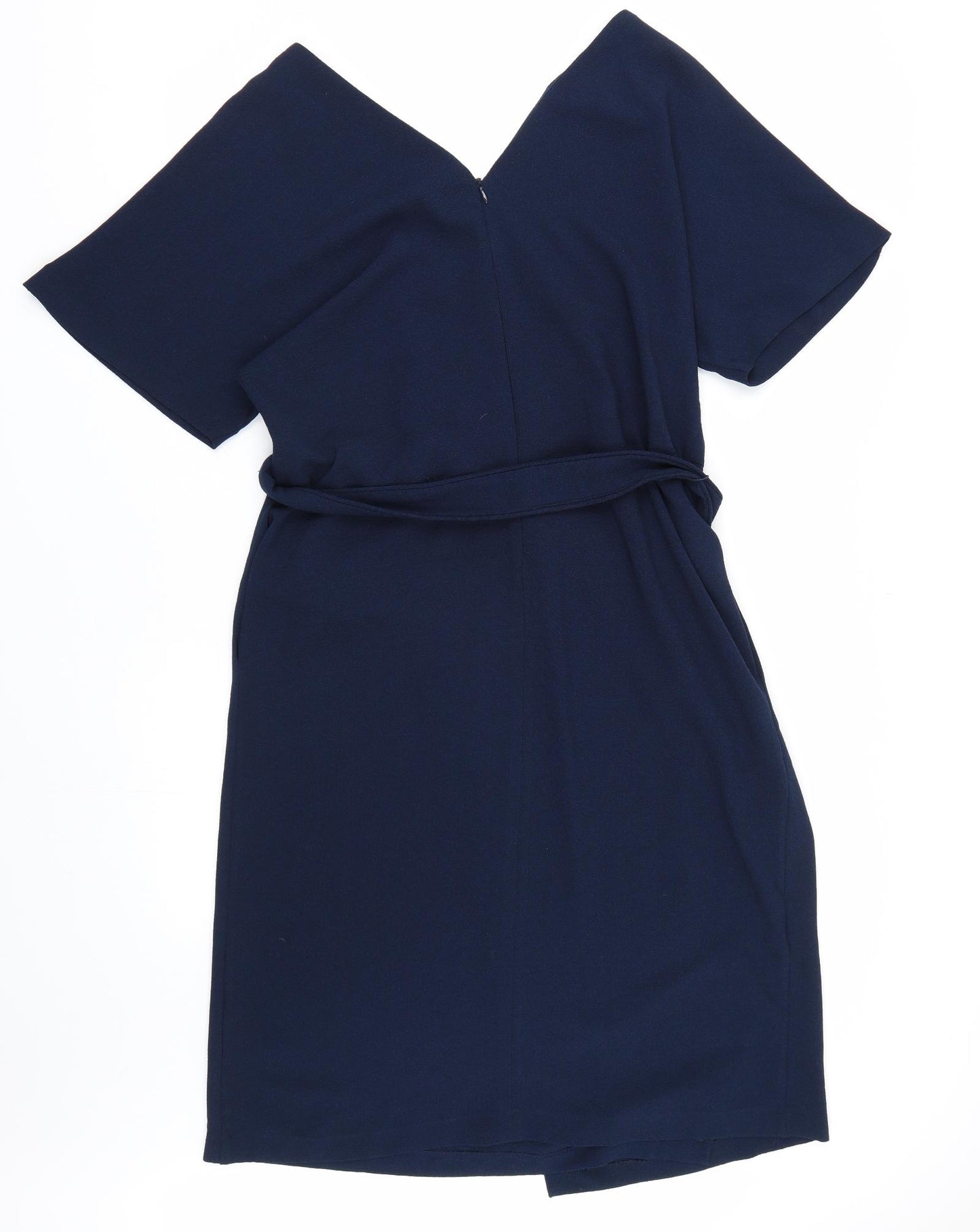 M&S Womens Blue   T-Shirt Dress  Size 16