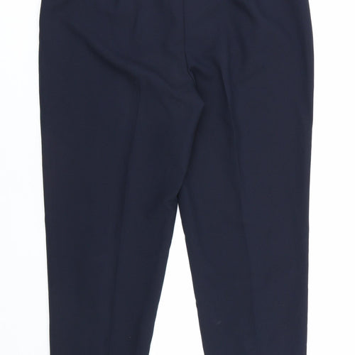 George Womens Blue   Carrot Trousers Size 12 L25 in