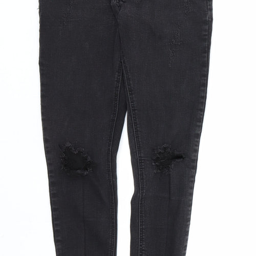 Asylum denim Womens Black   Skinny Jeans Size 30 L27 in