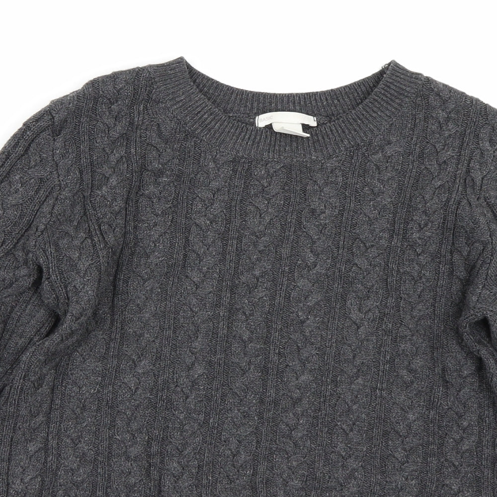 H&M Womens Grey   Pullover Jumper Size XS