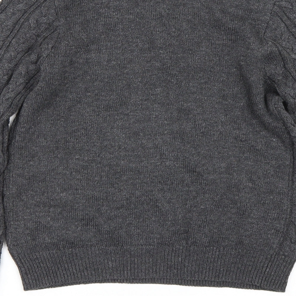 H&M Womens Grey   Pullover Jumper Size XS