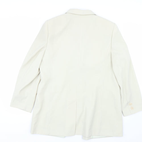 Preworn Womens Beige   Trench Coat Coat Size 18