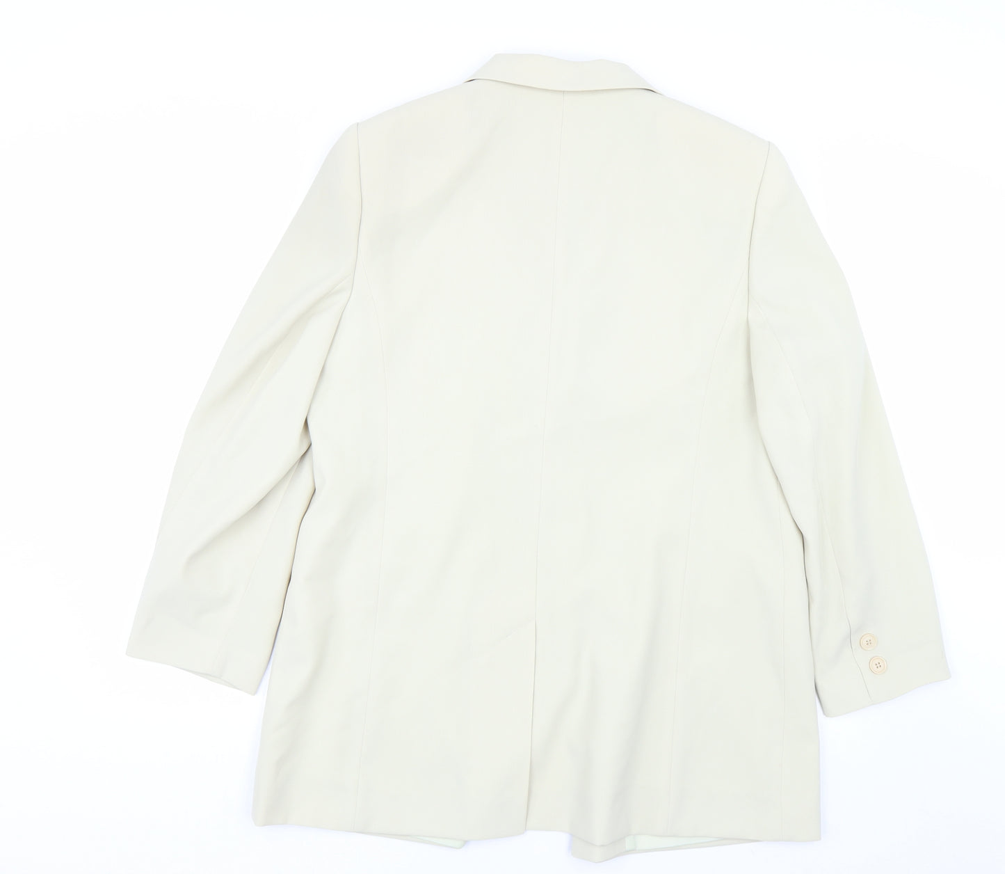 Preworn Womens Beige   Trench Coat Coat Size 18