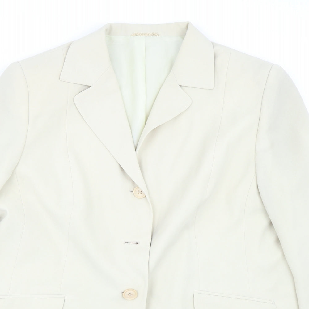 Preworn Womens Beige   Trench Coat Coat Size 18