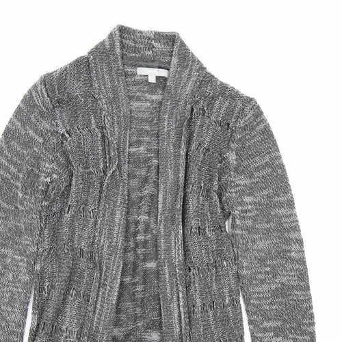 Per Una Womens Grey   Cardigan Jumper Size 8
