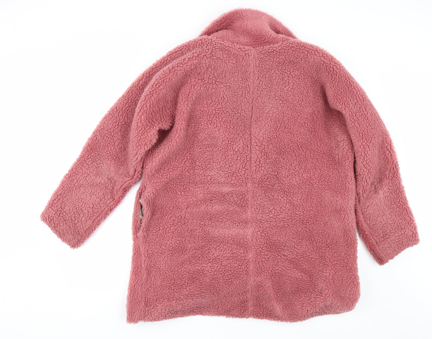 Preworn Womens Pink   Overcoat Coat Size S