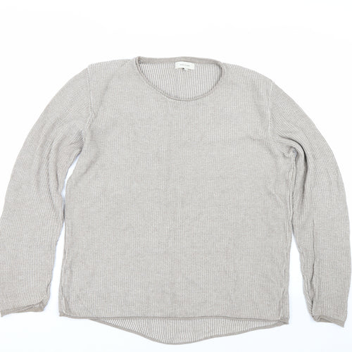 River Island Womens Beige   Pullover Jumper Size M
