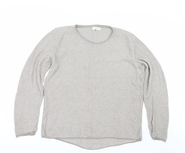 River Island Womens Beige   Pullover Jumper Size M