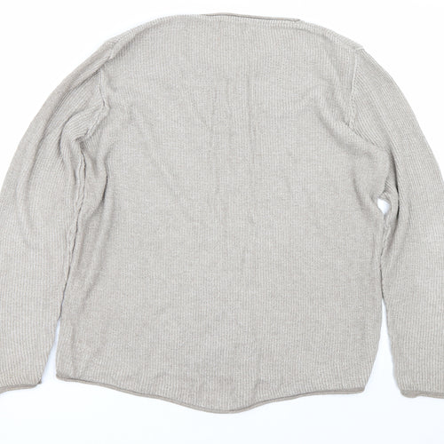 River Island Womens Beige   Pullover Jumper Size M