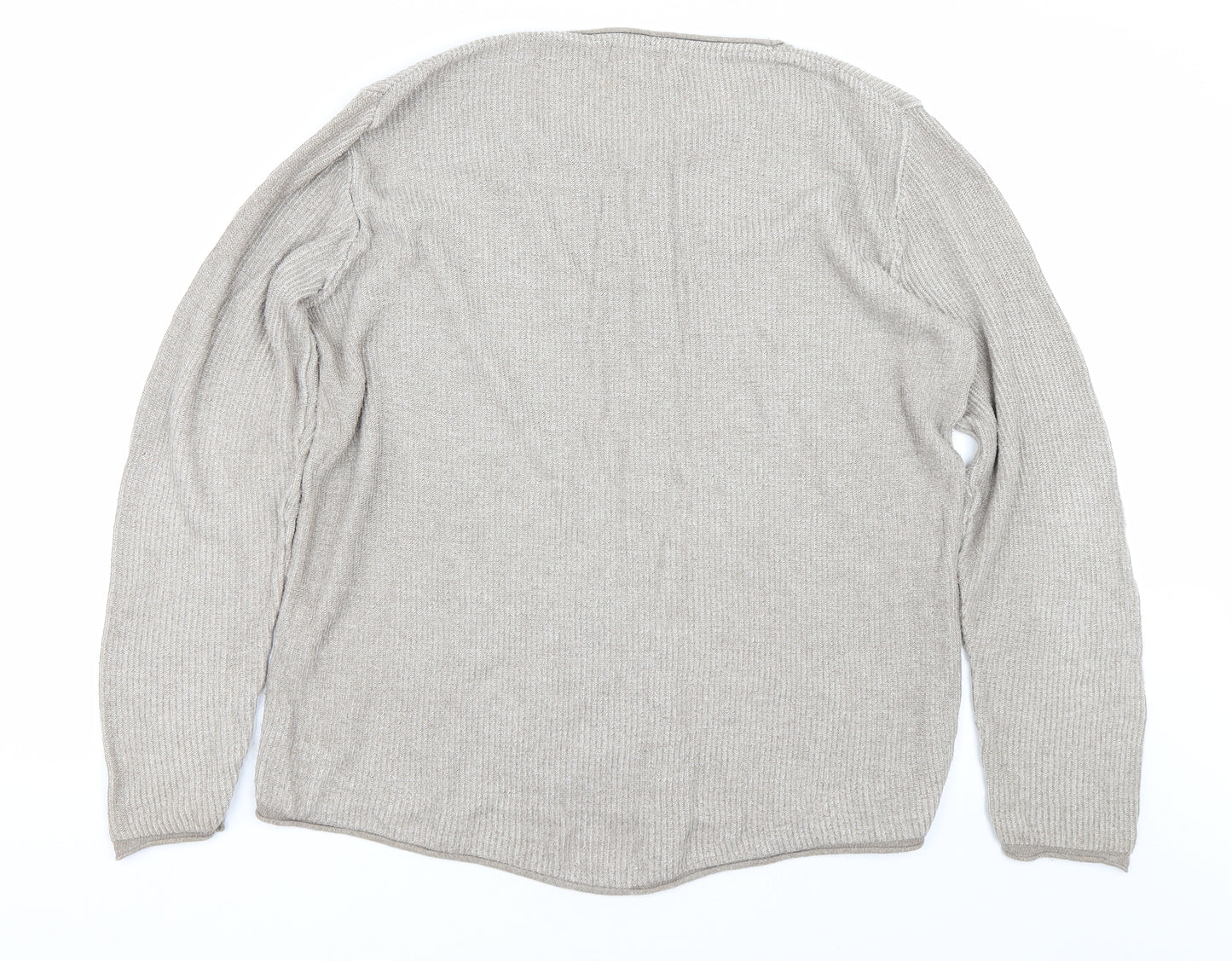River Island Womens Beige   Pullover Jumper Size M