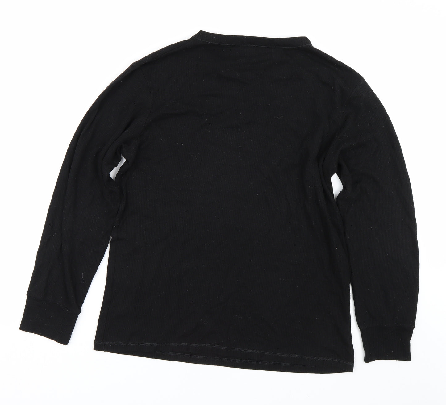 George Mens Black    T-Shirt Size L