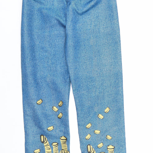 George Girls Blue   Capri Trousers Size 11-12 Years - Dress up