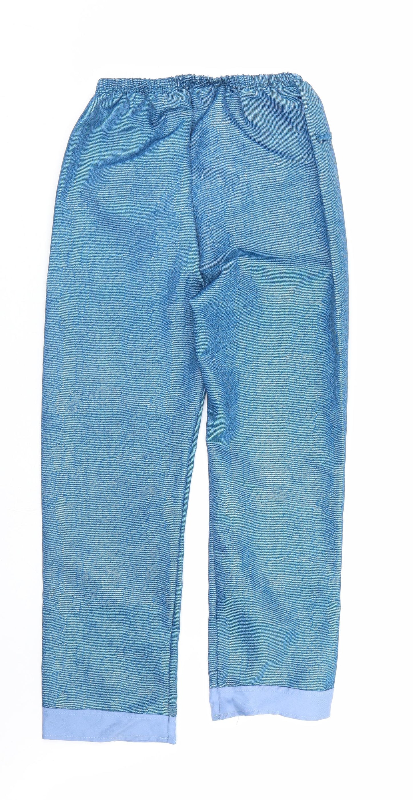 George Girls Blue   Capri Trousers Size 11-12 Years - Dress up