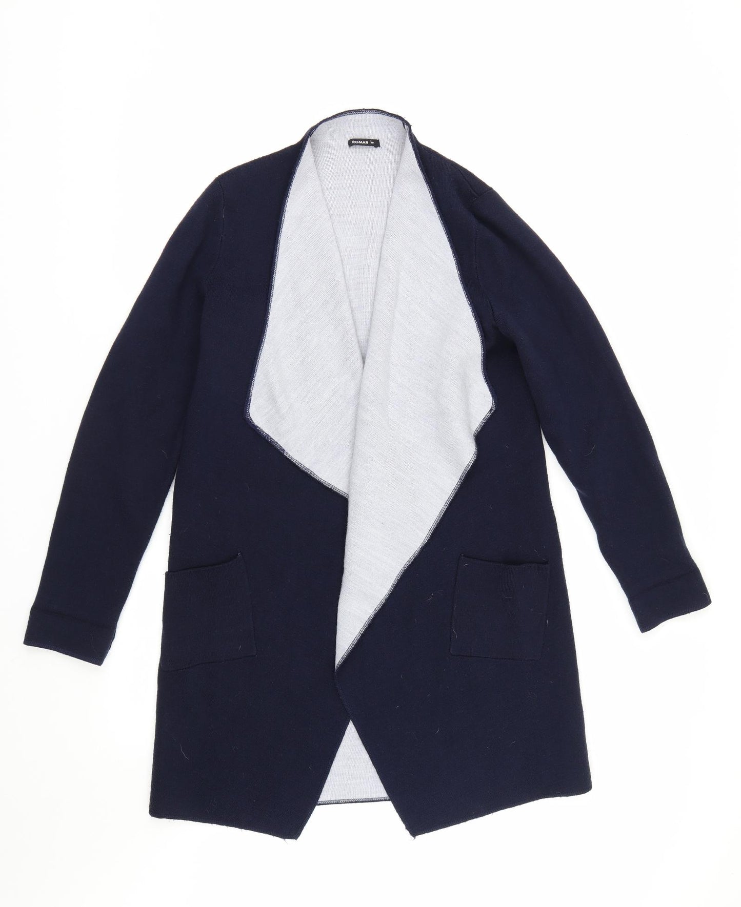 Roman Womens Blue   Jacket Blazer Size 10