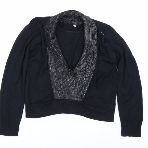 Preworn Womens Blue   Pullover Jumper Size S