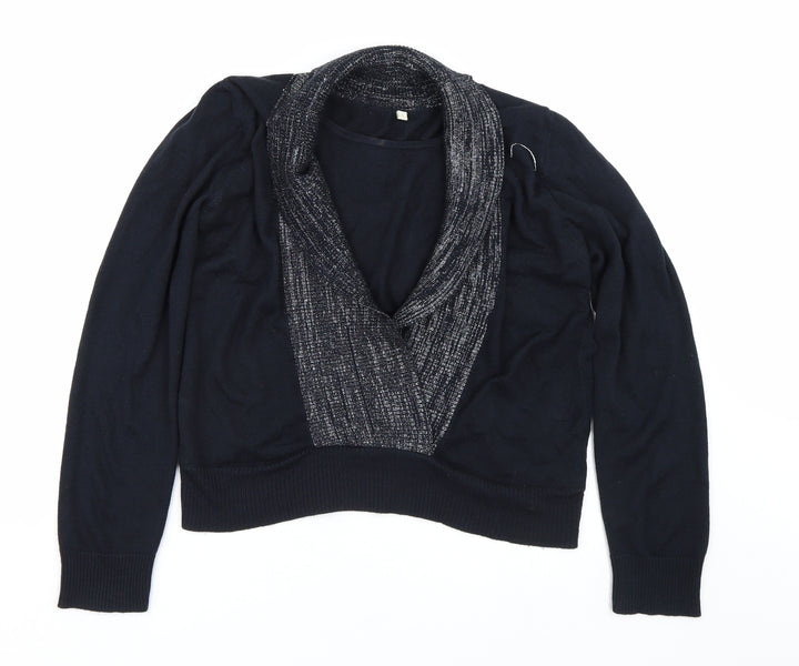 Preworn Womens Blue Pullover Jumper Size S