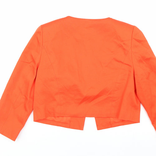 Precis Womens Orange   Jacket Blazer Size 10
