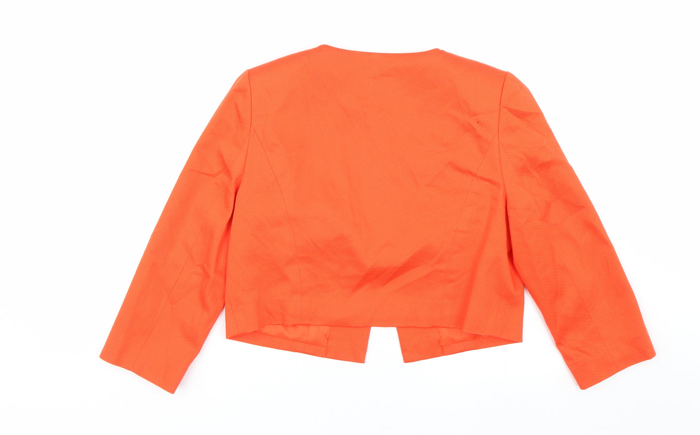 Precis Womens Orange   Jacket Blazer Size 10