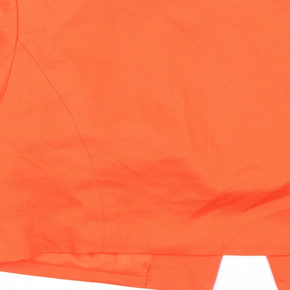 Precis Womens Orange   Jacket Blazer Size 10