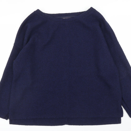 M&S Womens Blue   Pullover Jumper Size 20