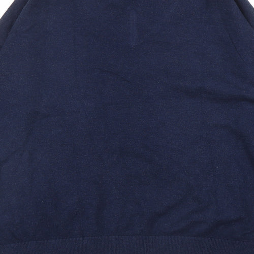 M&S Mens Blue   Pullover Jumper Size M