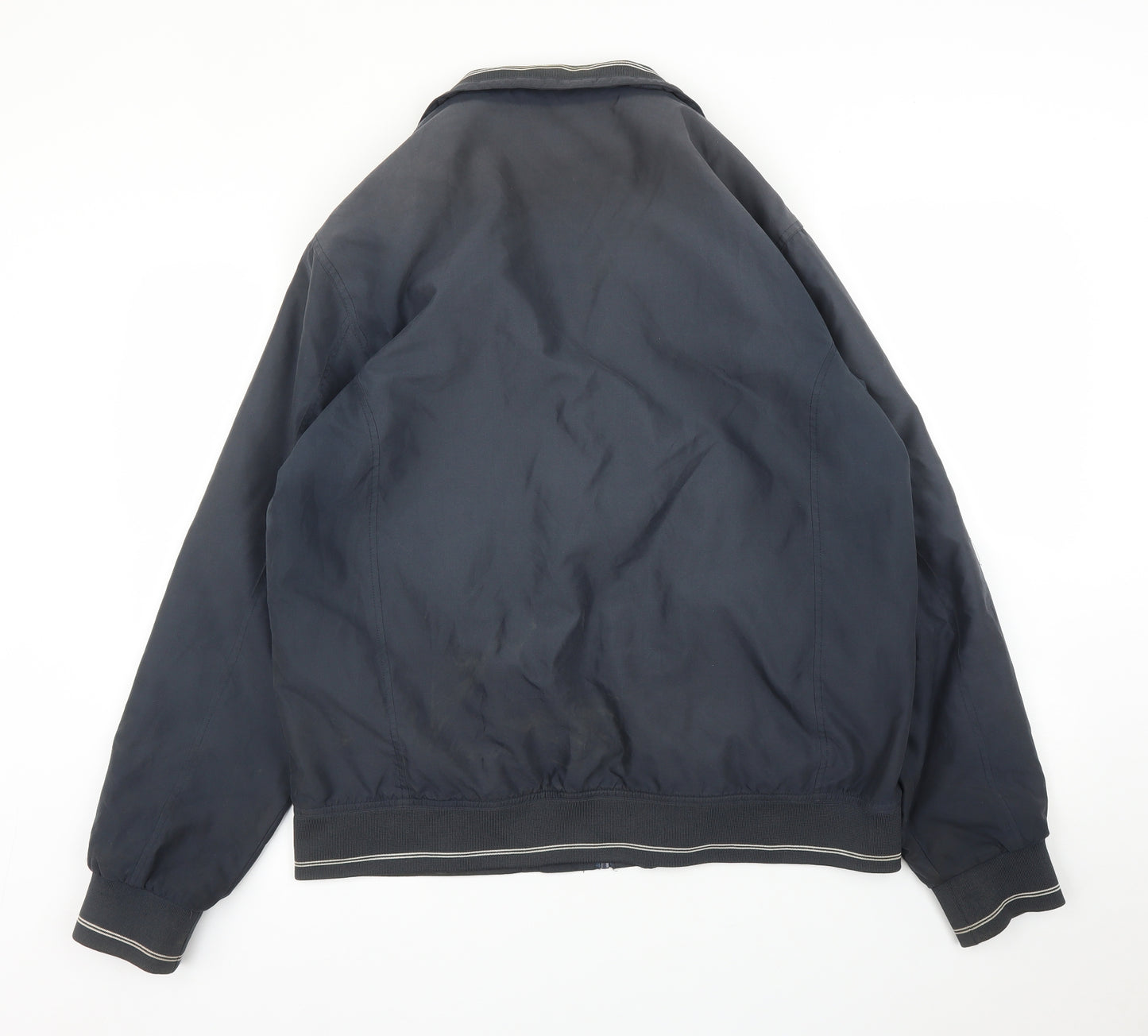 Aspen & Court Mens Blue   Bomber Jacket Coat Size L