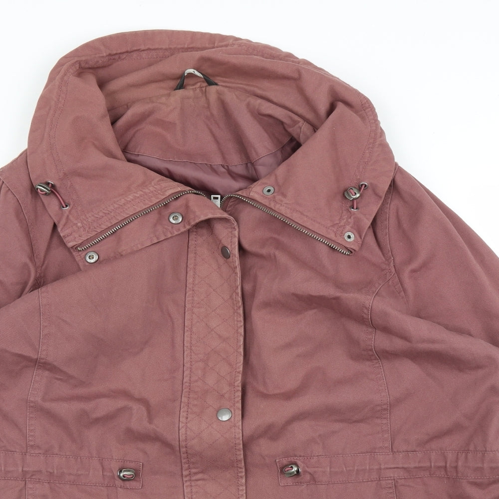 George Womens Pink   Parka Coat Size 24