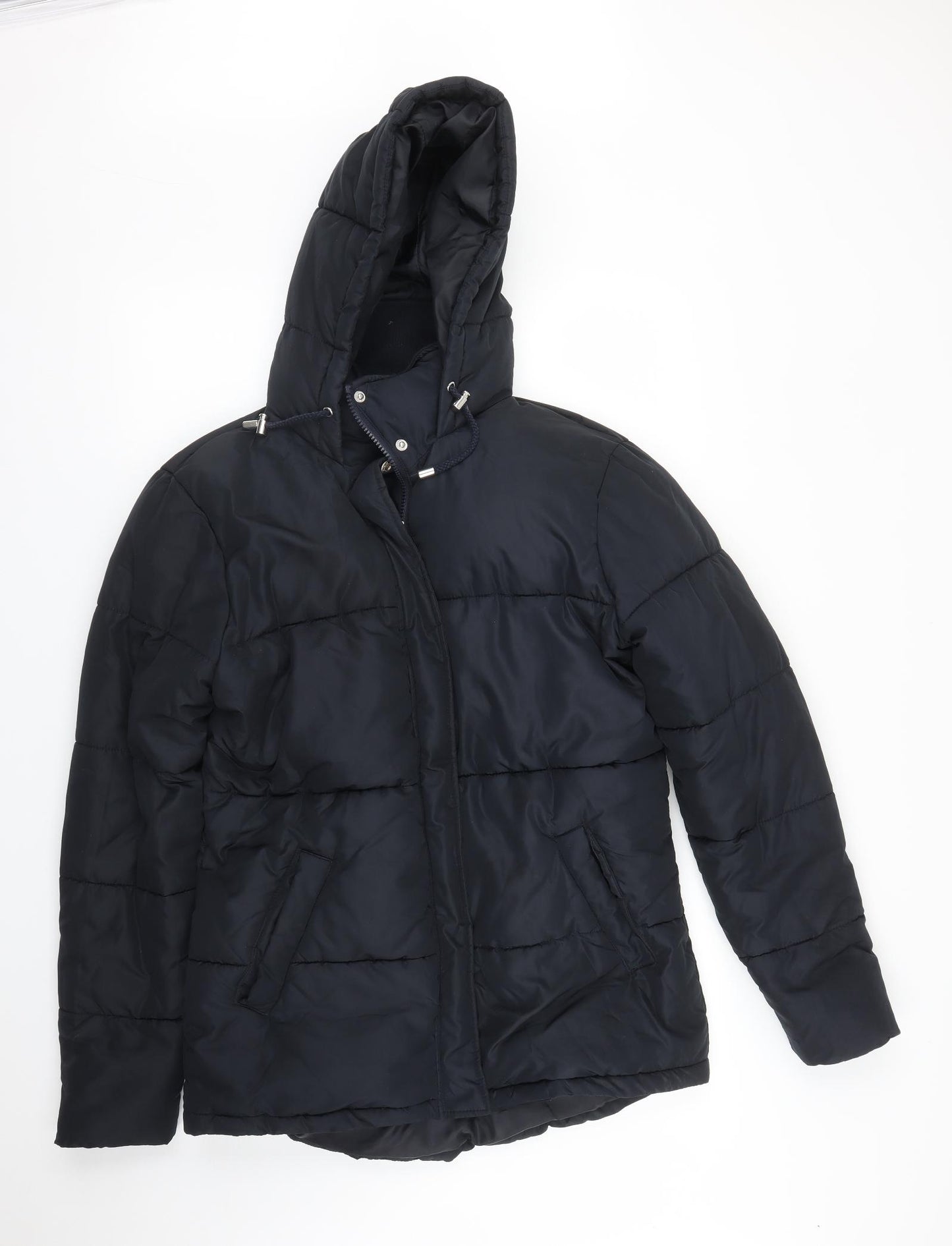 Dorothy Perkins Womens Black   Puffer Jacket Coat Size 12