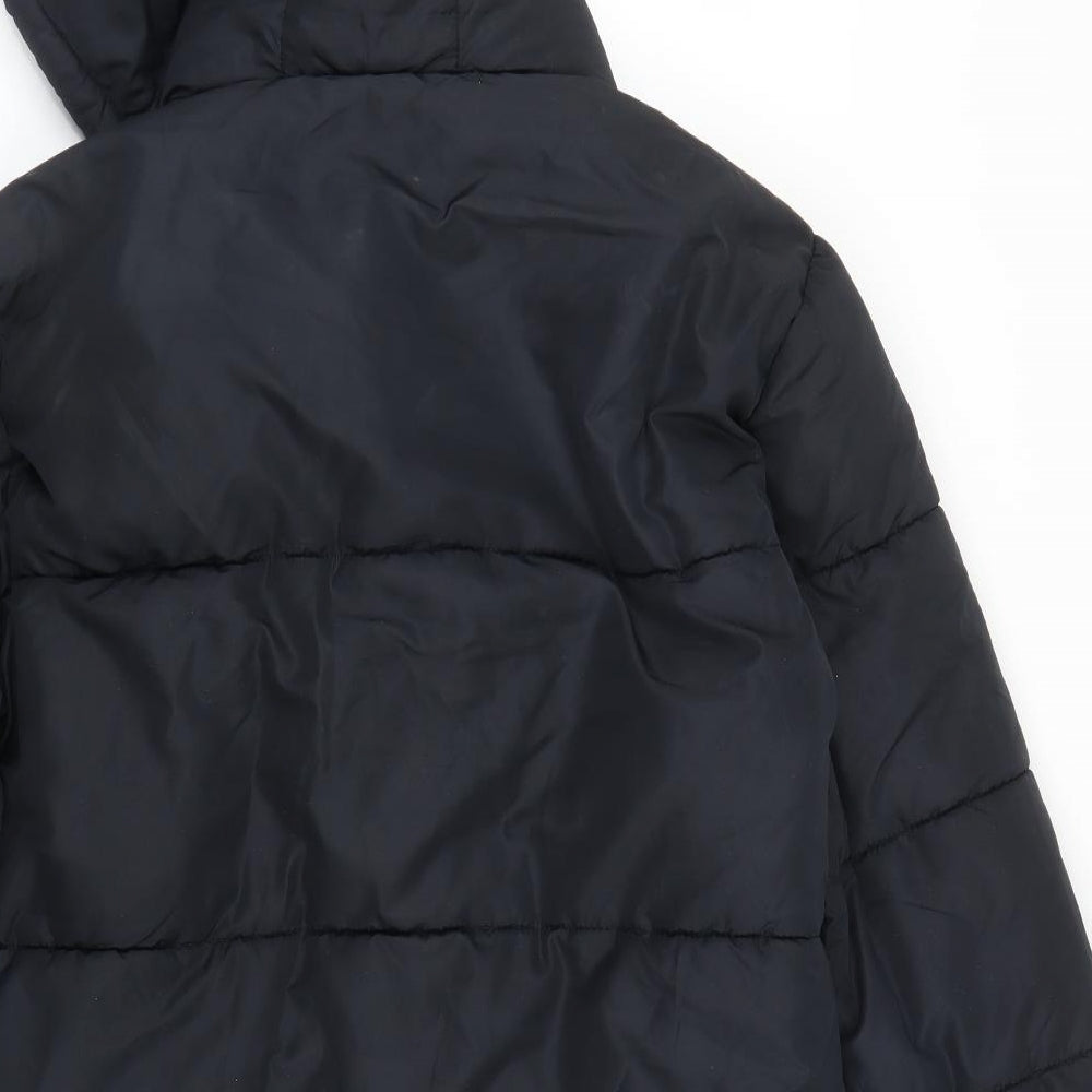 Dorothy Perkins Womens Black   Puffer Jacket Coat Size 12