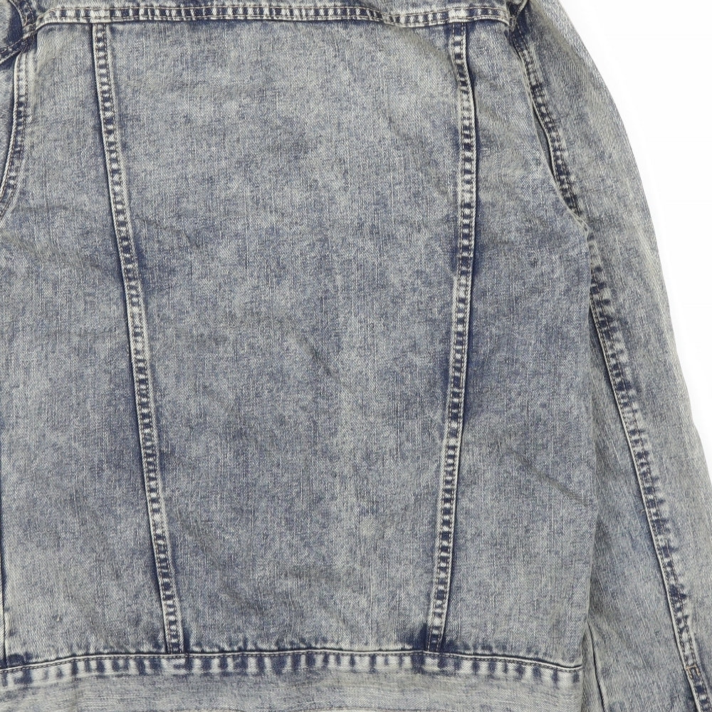 Primark Mens Blue  Denim Jacket  Size XS