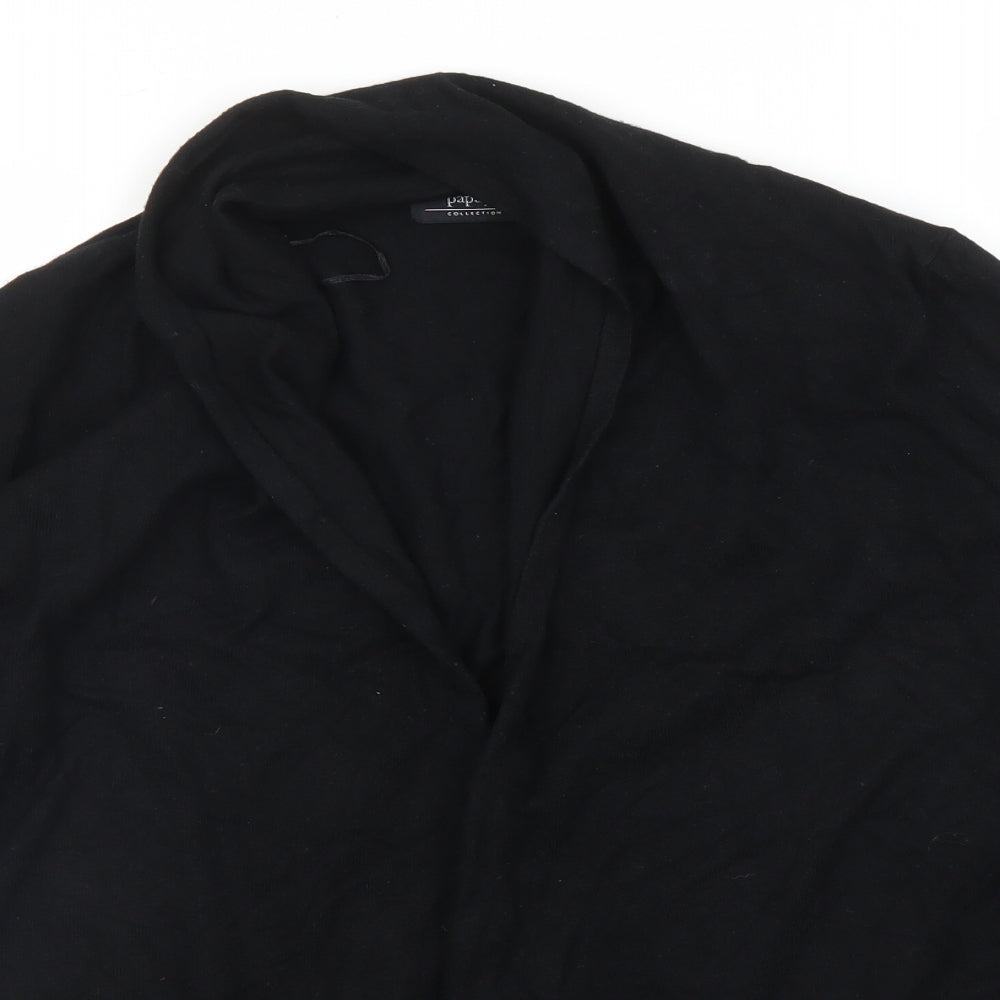 Papaya Womens Black   Cardigan Jumper Size 14