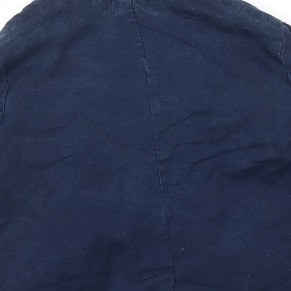 Monsoon Womens Blue   Jacket Blazer Size 14