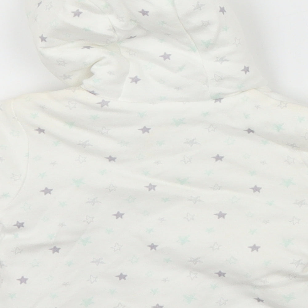 Mini Club Baby White   Overcoat Coat Size 0-3 Months
