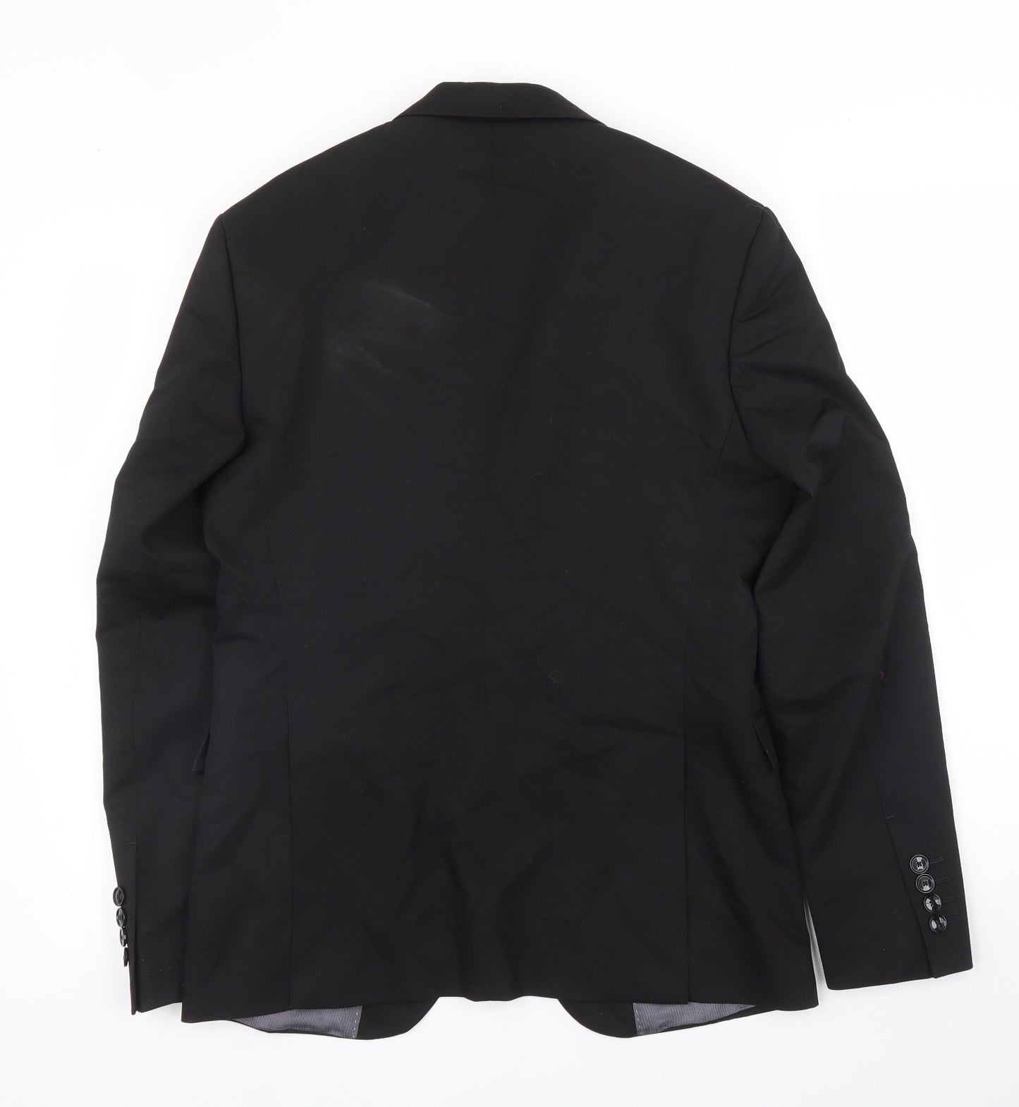 Zara Mens Black   Jacket Blazer Size 38
