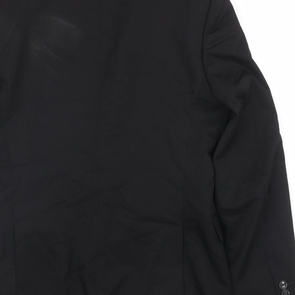 Zara Mens Black   Jacket Blazer Size 38