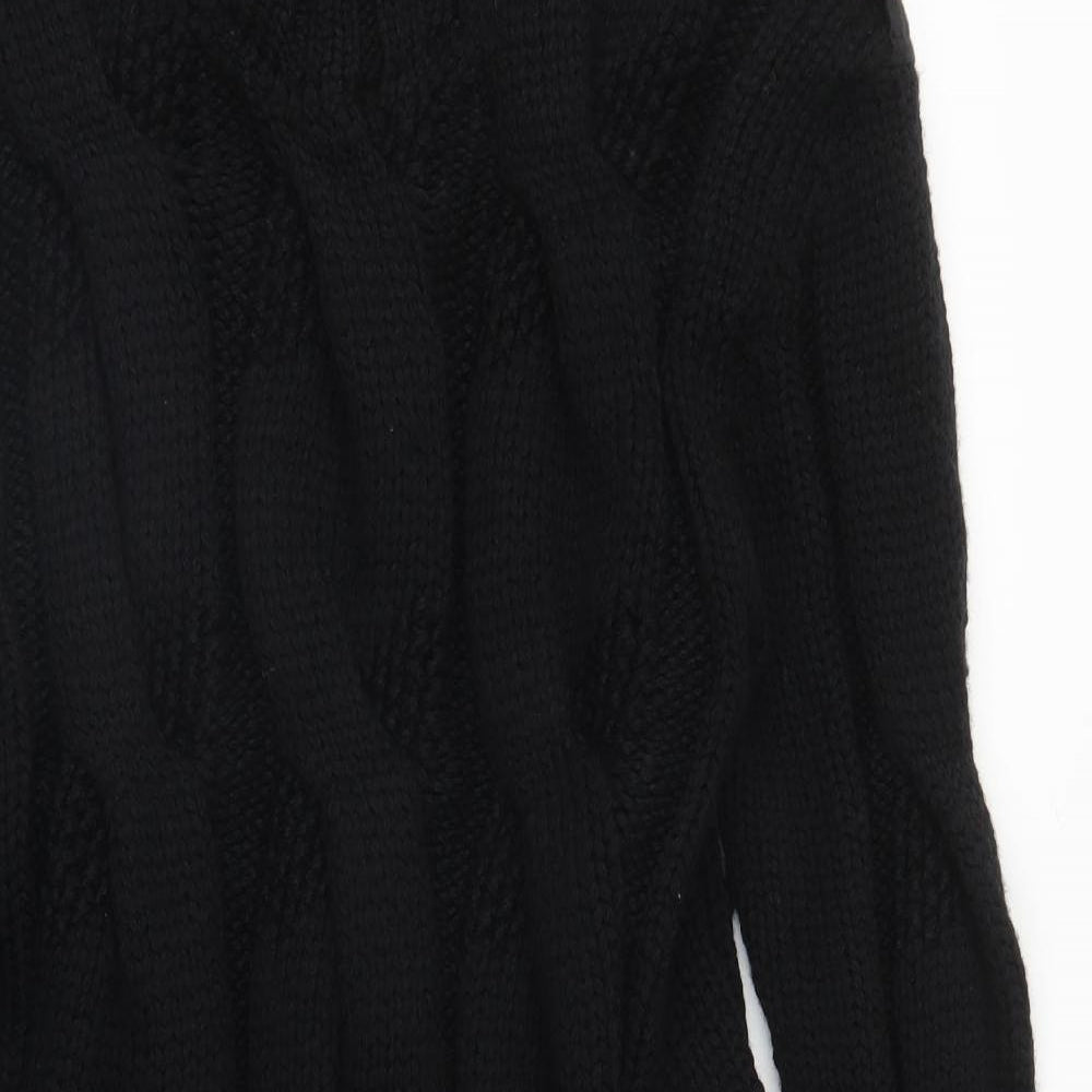 Zara Womens Black   Jumper Dress  Size L