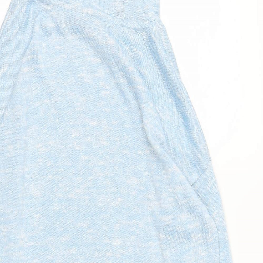 Nutmeg Girls Blue   Tunic Hoodie Size 12 Years
