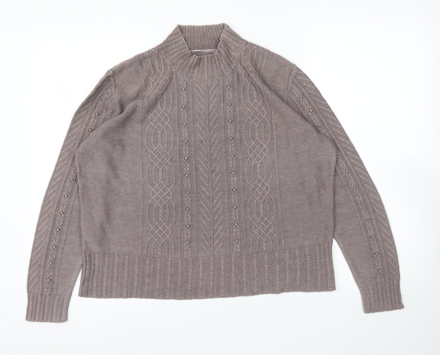 Preworn Womens Purple   Pullover Jumper Size M