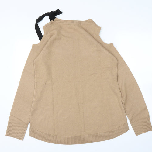 Attitudes Womens Beige   Tunic Jumper Size S