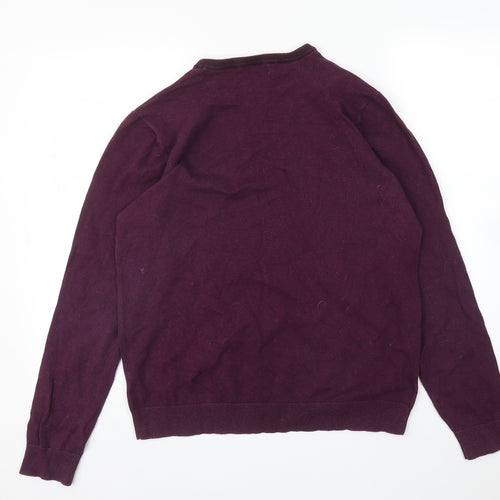 F&F Mens Purple   Pullover Jumper Size M