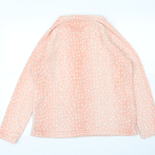 Dorothy Perkins Womens Pink Polka Dot  Pullover Jumper Size M  - PJ top