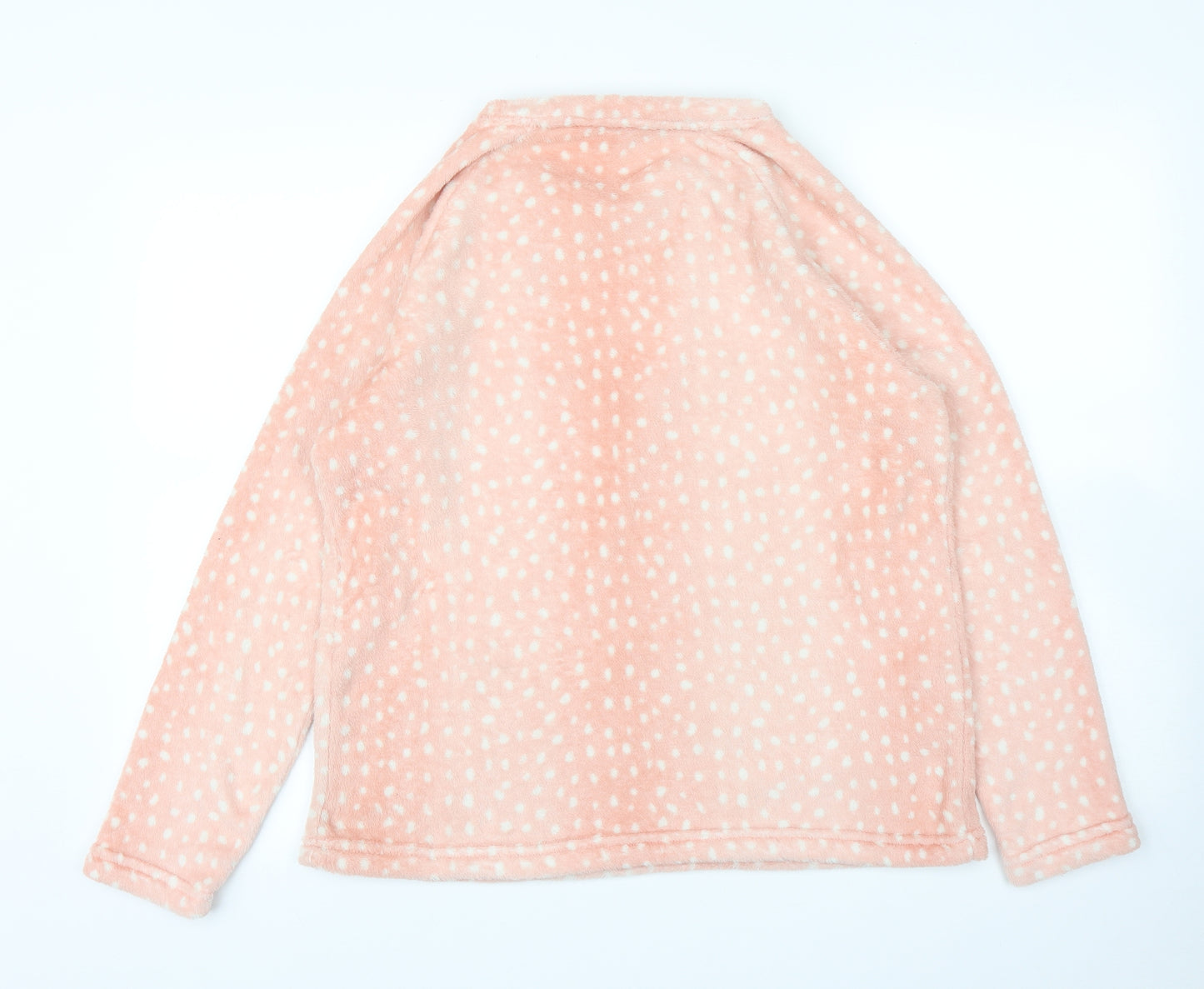 Dorothy Perkins Womens Pink Polka Dot  Pullover Jumper Size M  - PJ top