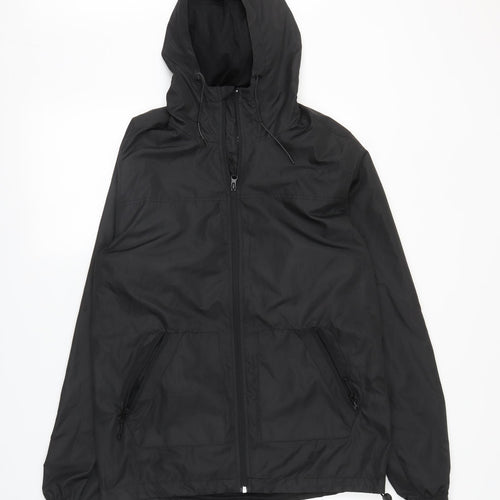 Primark Mens Black   Rain Coat Coat Size XS